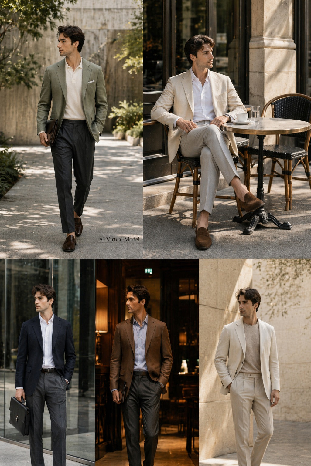 MONSEN Suitory Tencel-Linen Lightweight Blazer product image