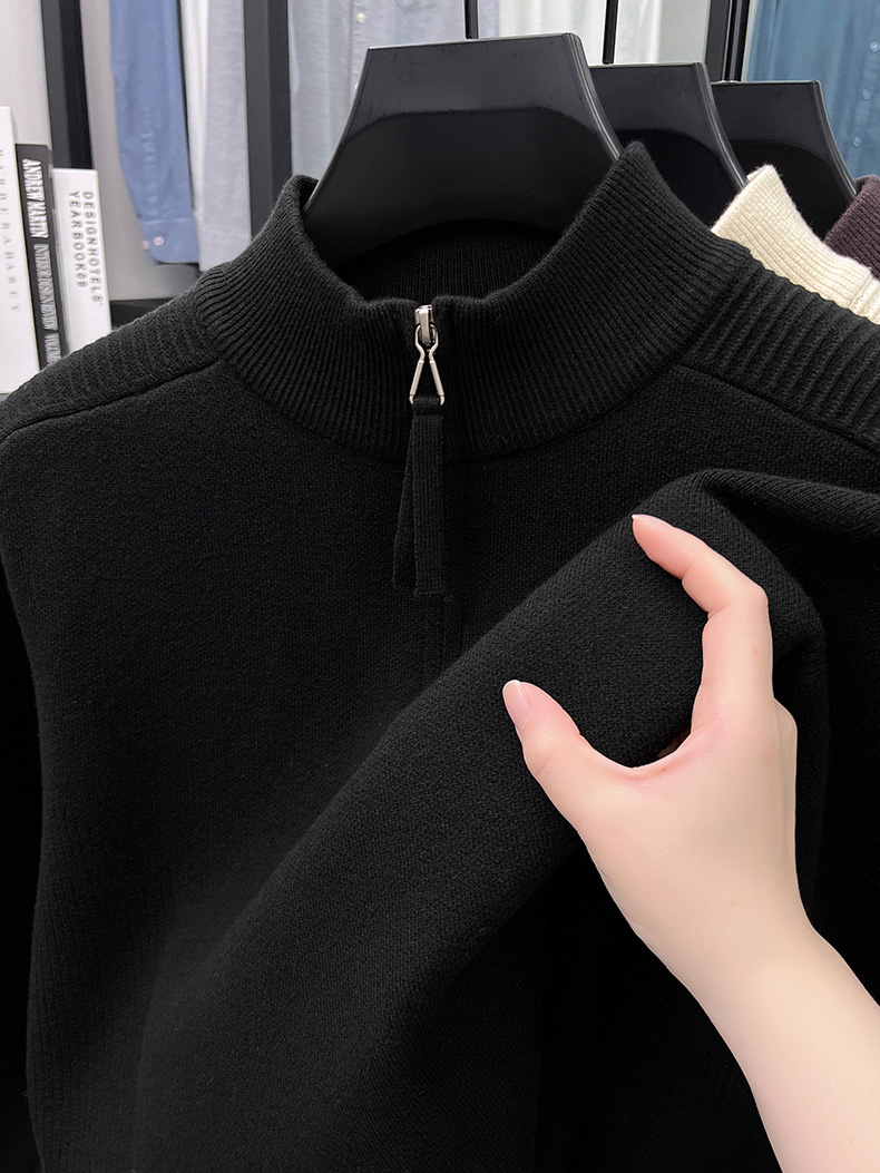 AW Mock-Neck Sweater