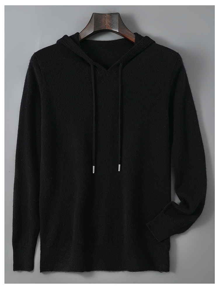 AW 100% Wool Knit Hoodie