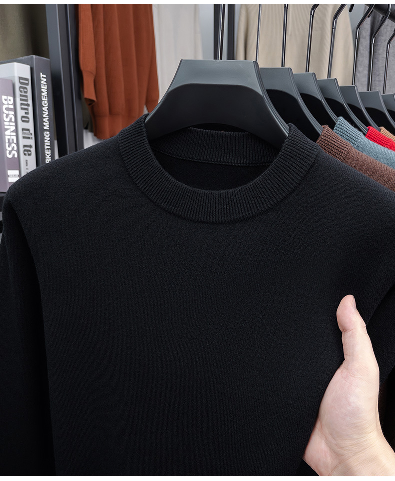 100% Wool Crew Sweater