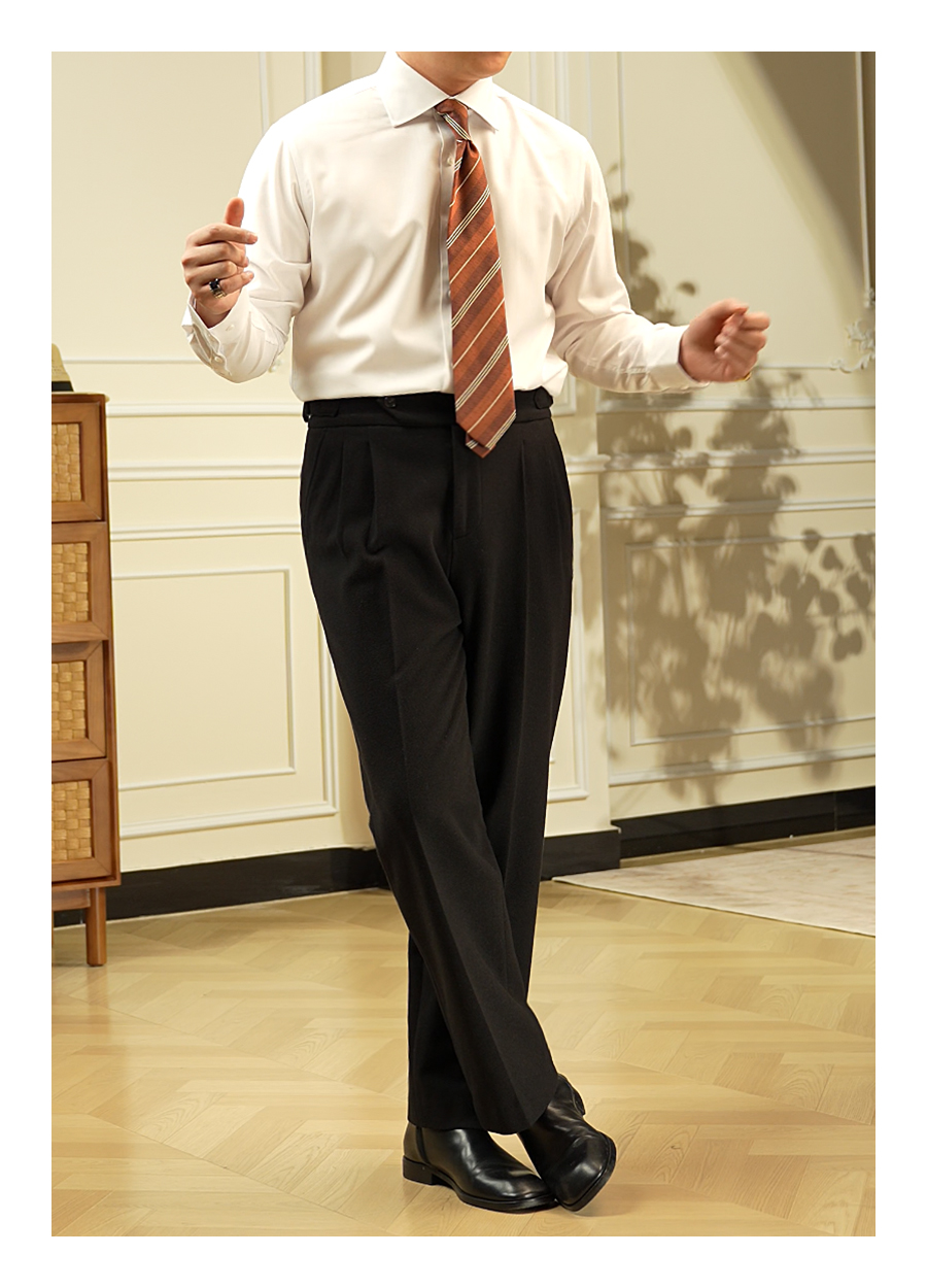 MONSEN Suitory Windsor-Collar Non-Iron Shirt in Performance Blend product image