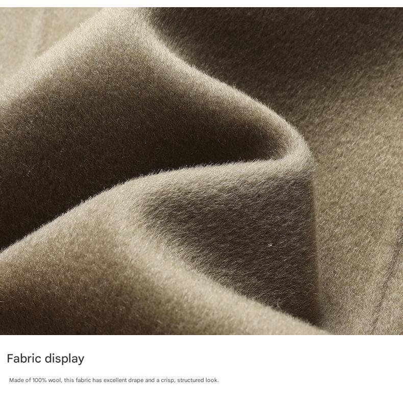 100% Wool Double-Faced Coat