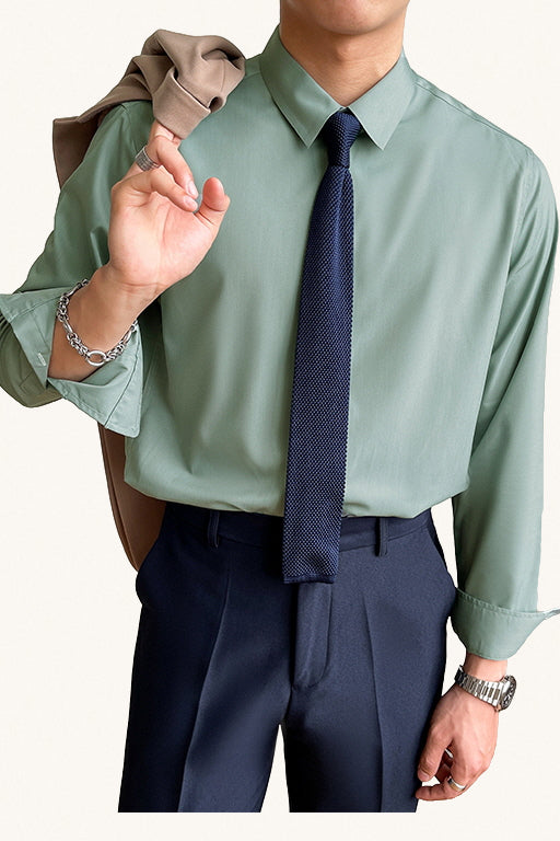MONSEN Suitory Bamboo-Blend Wrinkle-Free Shirt in Bamboo Blend product image
