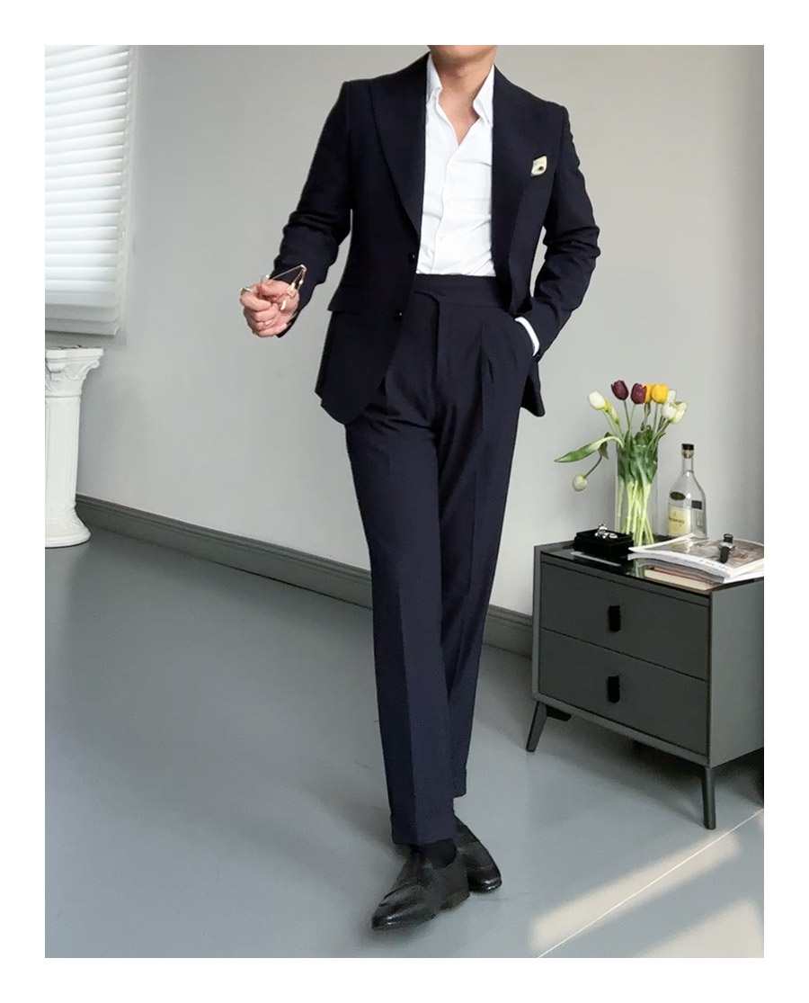 MONSEN Suitory Creative Series Naples-Style Suit in Performance Blend product image