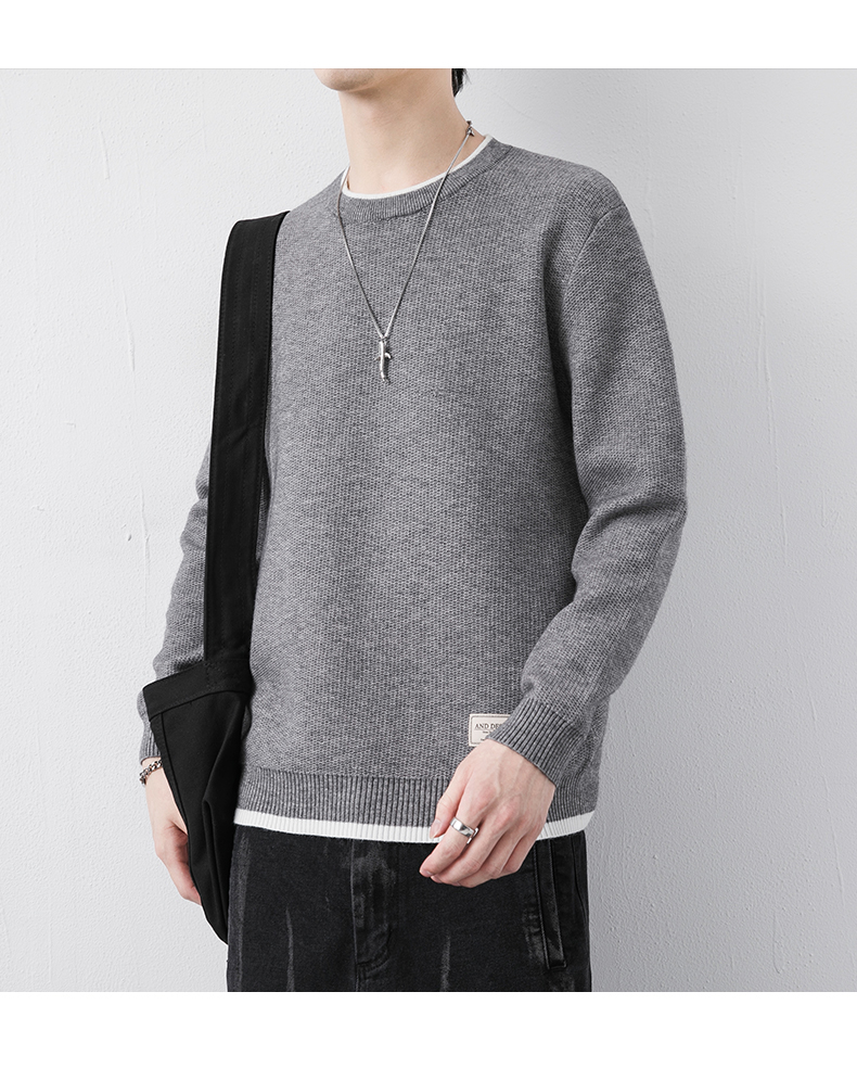 Lightweight Wool Crewneck Sweater