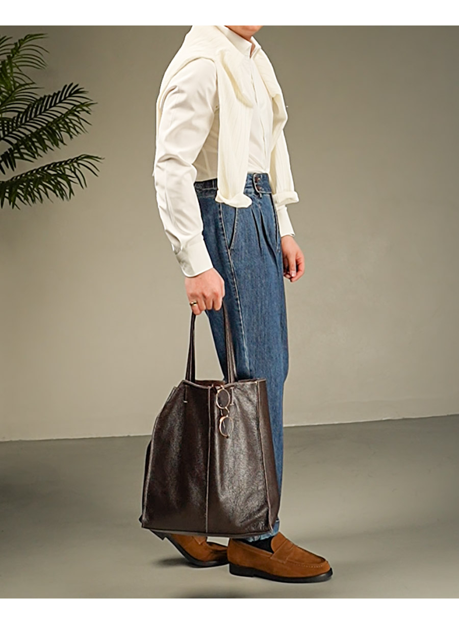 MONSEN Suitory Italian One-Piece Collar Shirt in Performance Blend product image