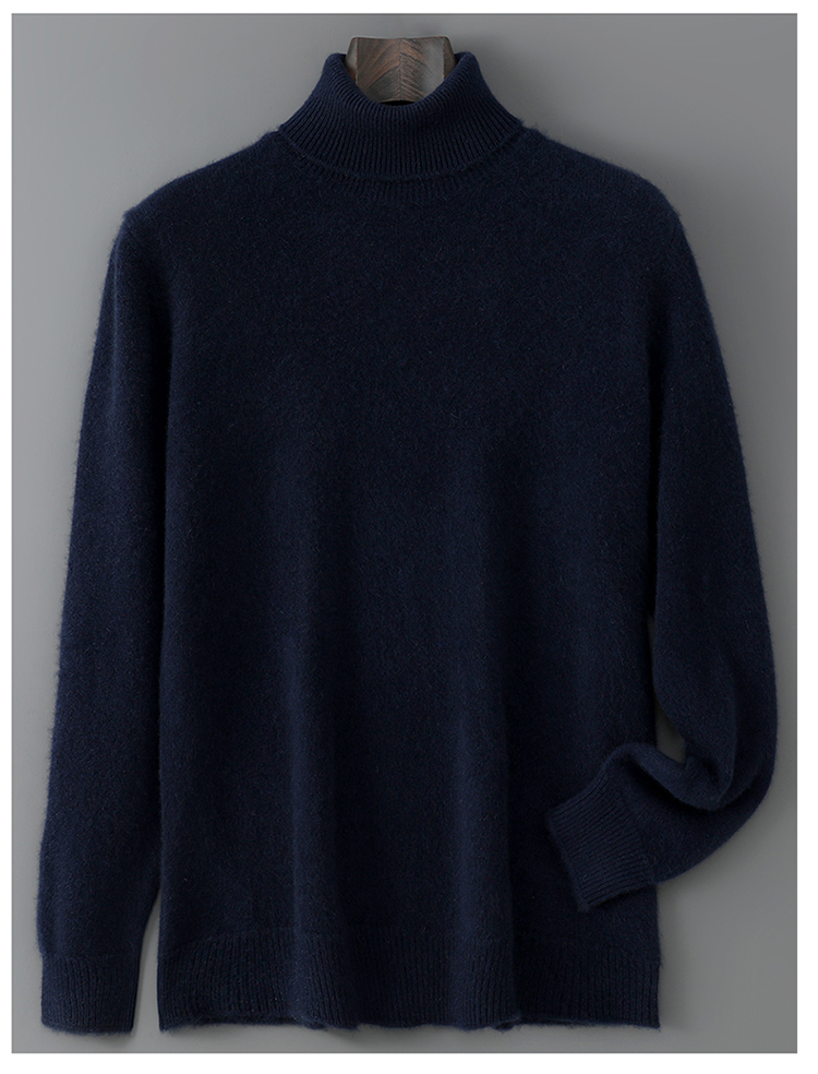 100% Wool Turtleneck Sweater 1