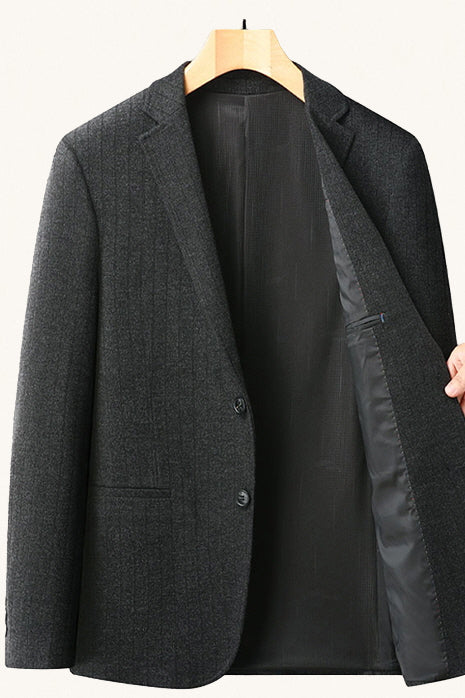 MONSEN Suitory Smart Polish, Business-Casual Blazer 1 in Denim product image