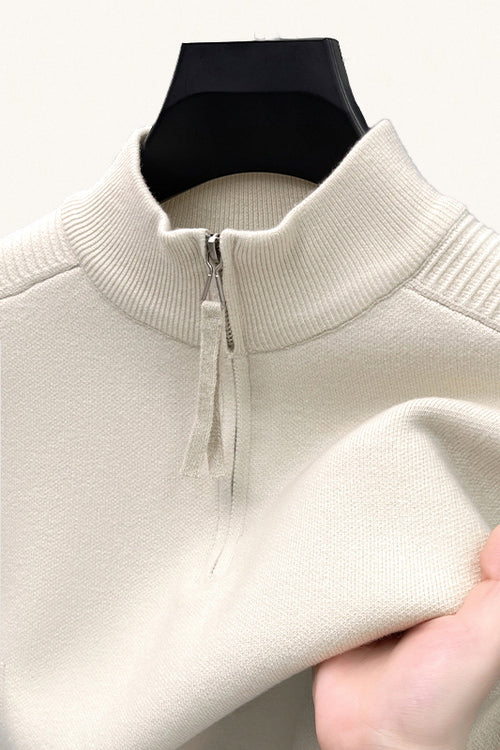 MONSEN Suitory AW Mock-Neck Sweater in Performance Blend product image