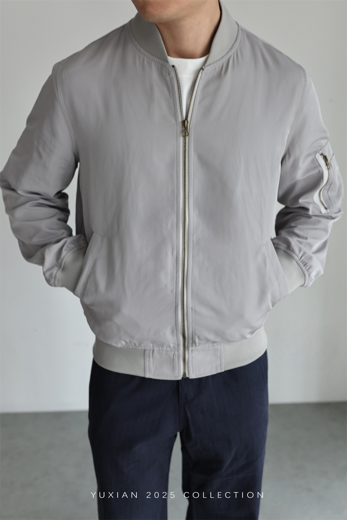 MONSEN Suitory Lightweight MA-1 Flight Jacket in Performance Blend product image