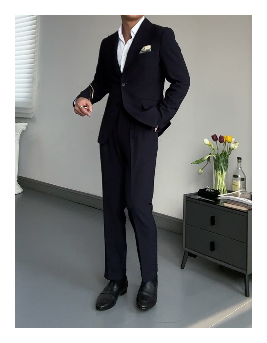 MONSEN Suitory Creative Series Naples-Style Suit in Performance Blend product image