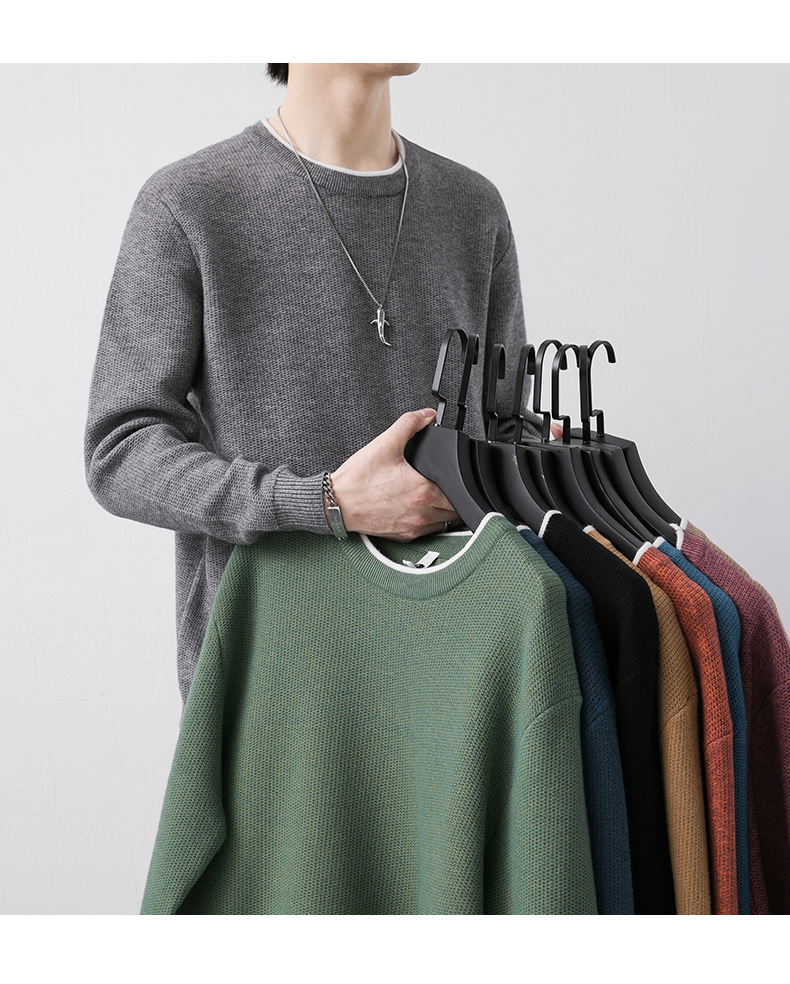Lightweight Wool Crewneck Sweater