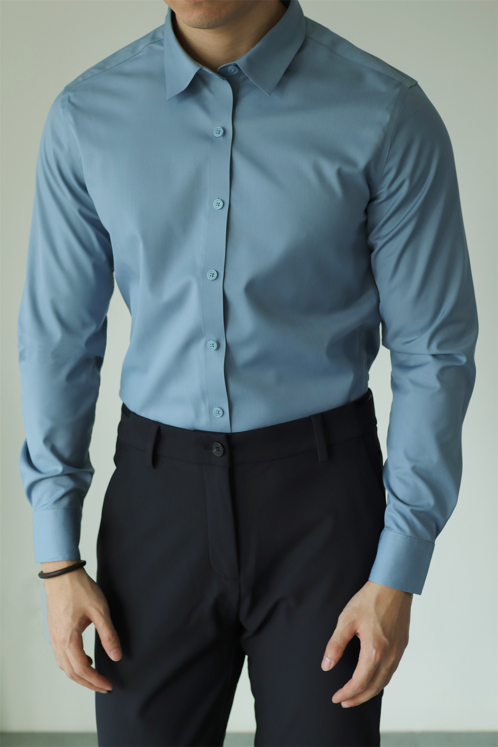 MONSEN Suitory Bamboo-Fiber Non-Iron Shirt in Bamboo Blend product image