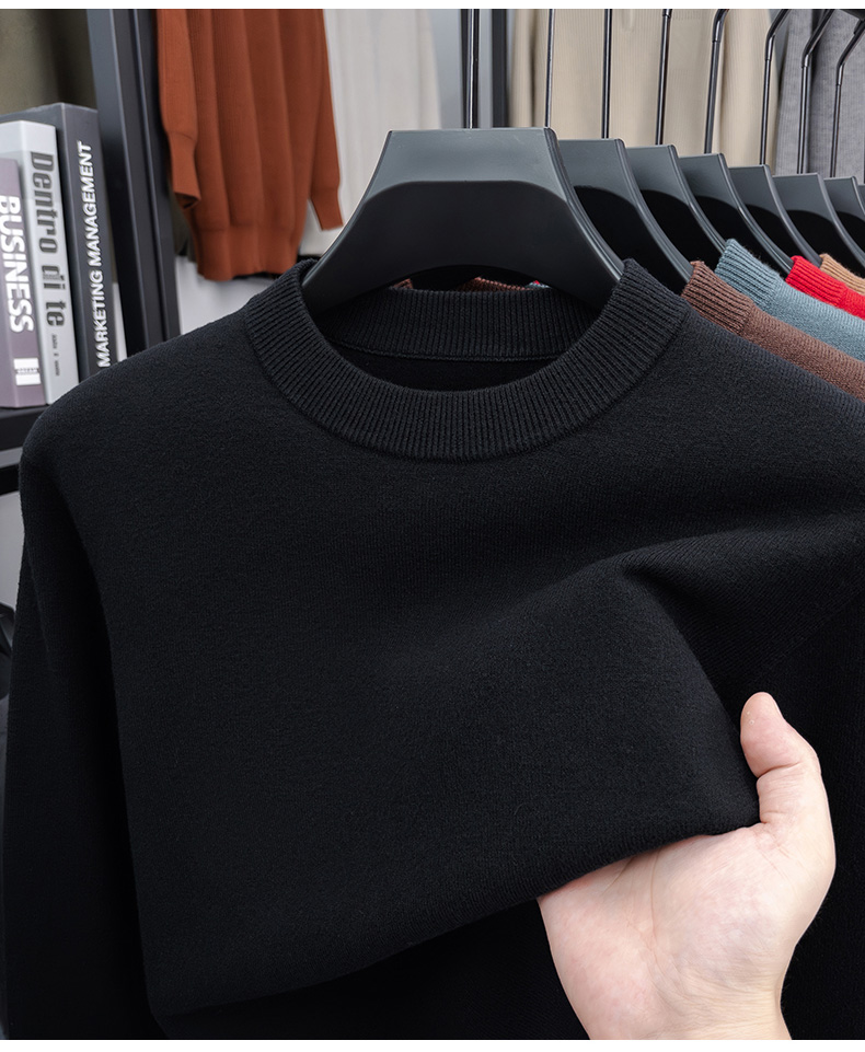 100% Wool Crew Sweater