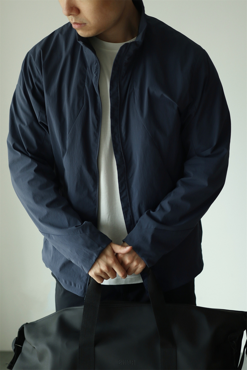 MONSEN Suitory Lightweight Windproof Twill Stand-Collar Jacket product image