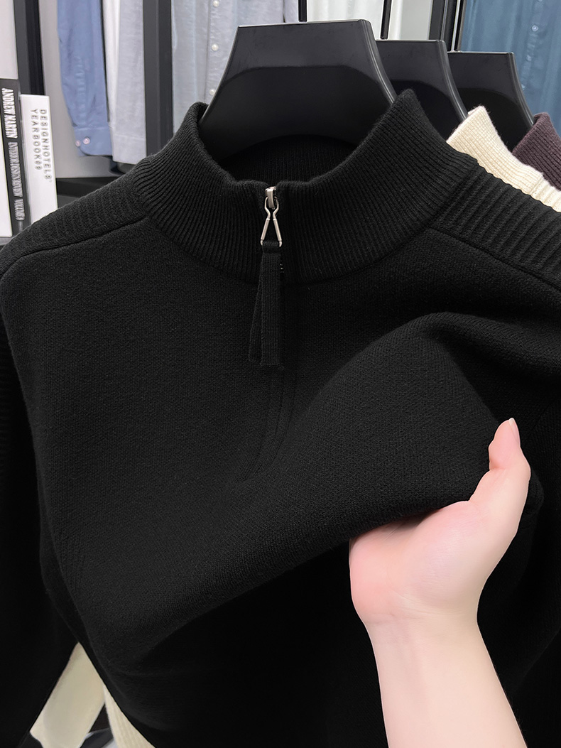 AW Mock-Neck Sweater