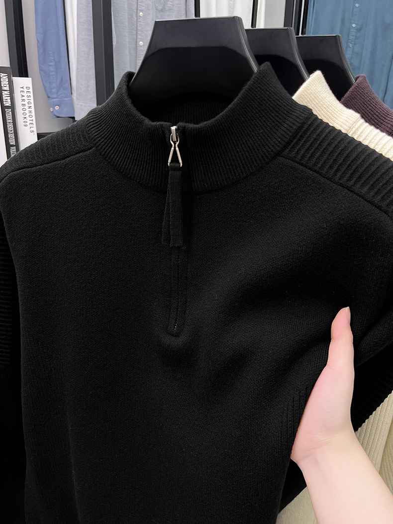 AW Mock-Neck Sweater