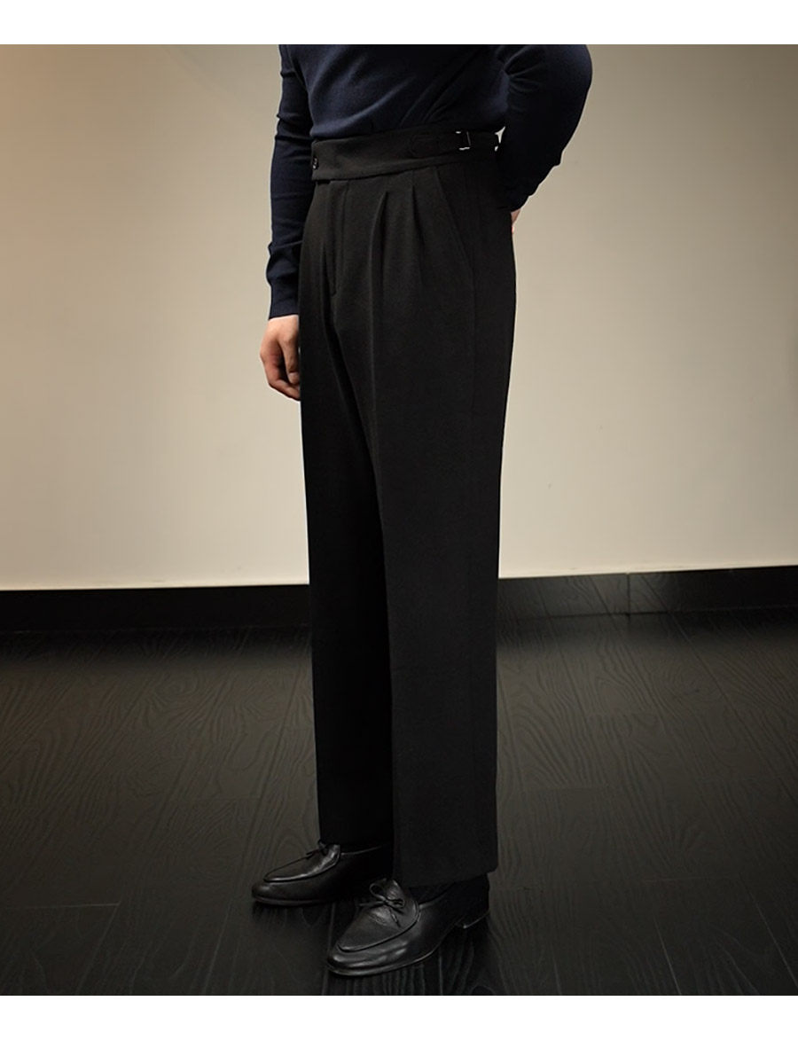 MONSEN Suitory High-Waisted Trousers in Performance Blend product image