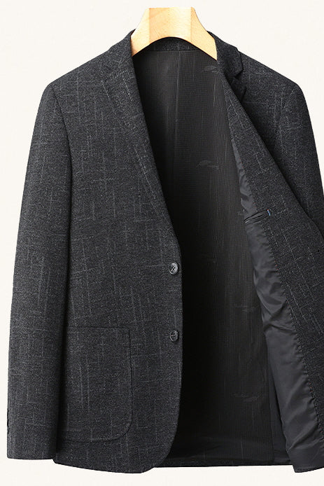 MONSEN Suitory Smart Polish, Business-Casual Blazer 1 in Denim product image