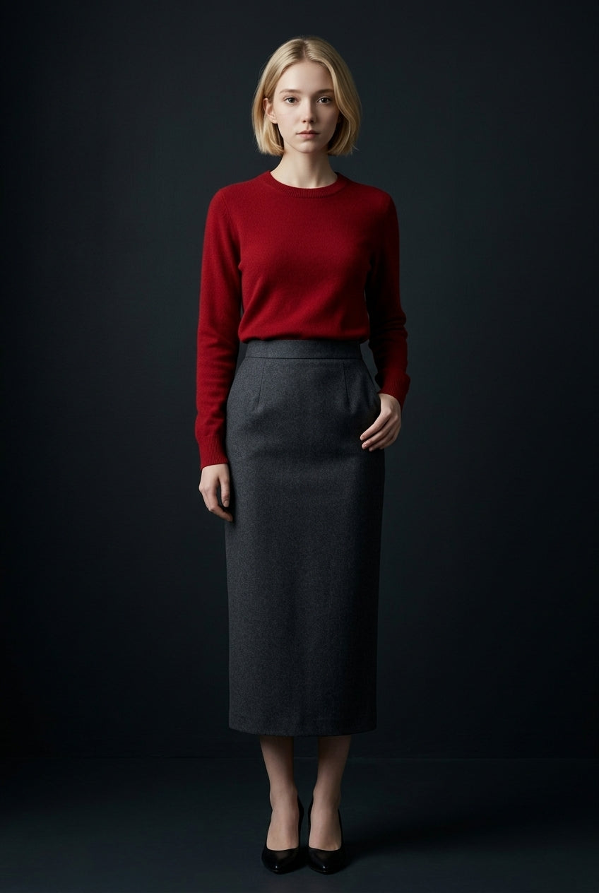 MONSEN Suitory Pure Goat Cashmere Sweater product image