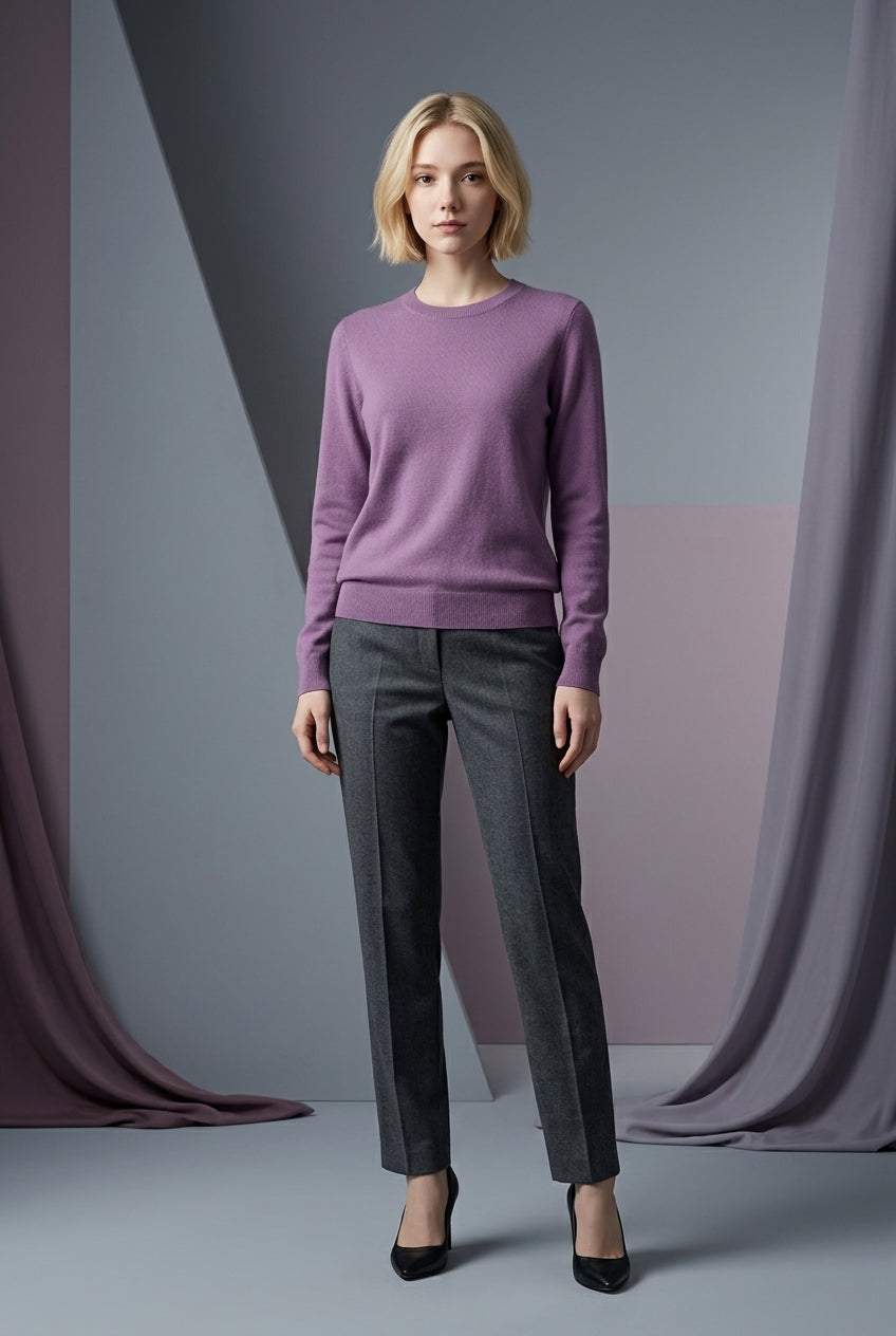 MONSEN Suitory Pure Goat Cashmere Sweater product image