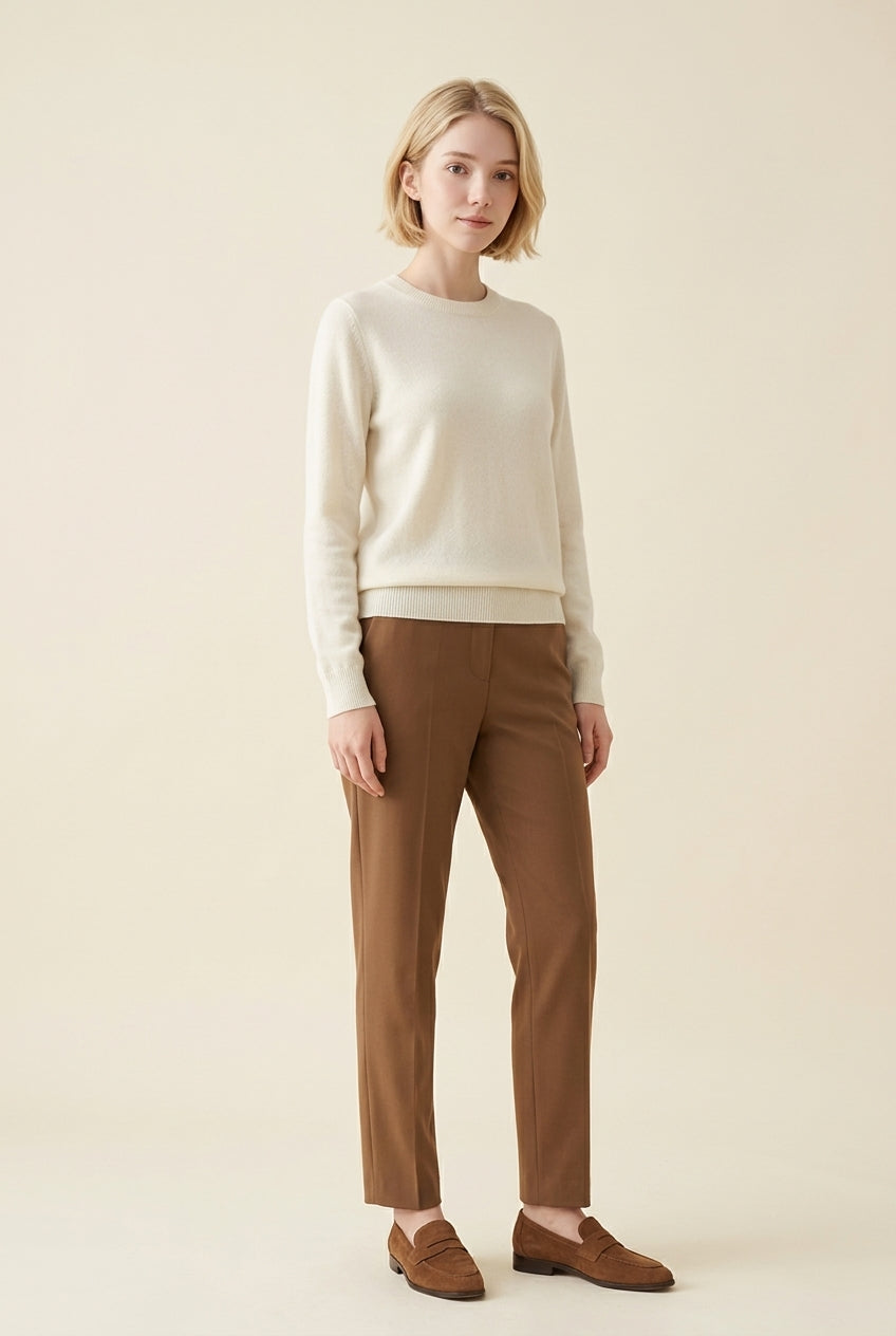 MONSEN Suitory Pure Goat Cashmere Sweater product image