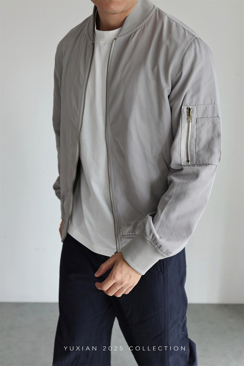 MONSEN Suitory Lightweight MA-1 Flight Jacket in Performance Blend product image