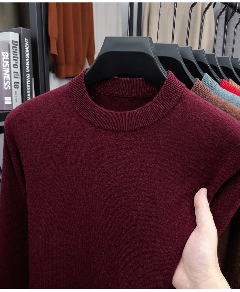 100% Wool Crew Sweater