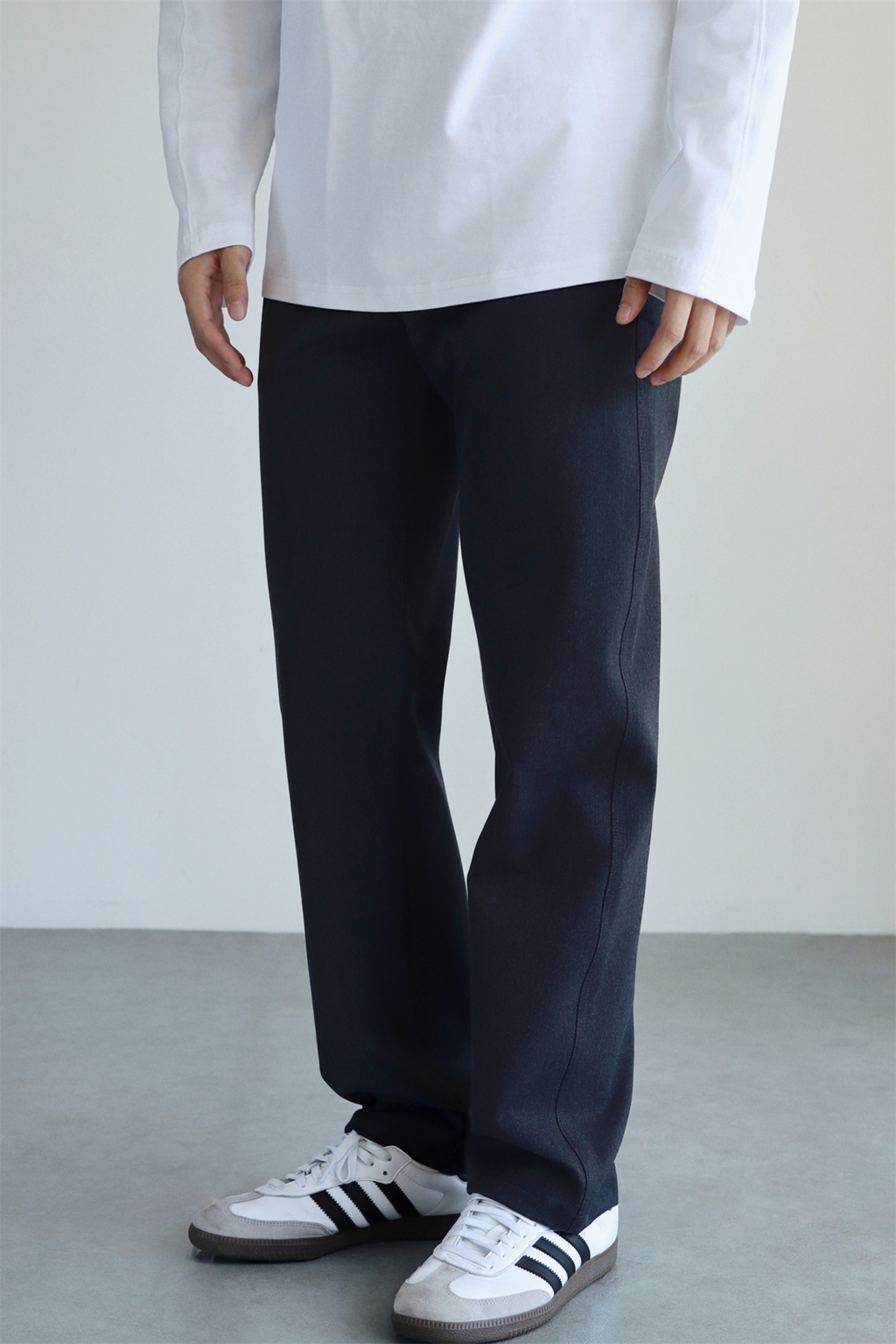 MONSEN Suitory No-Iron Zero Dyed Casual Trousers in Performance Blend product image