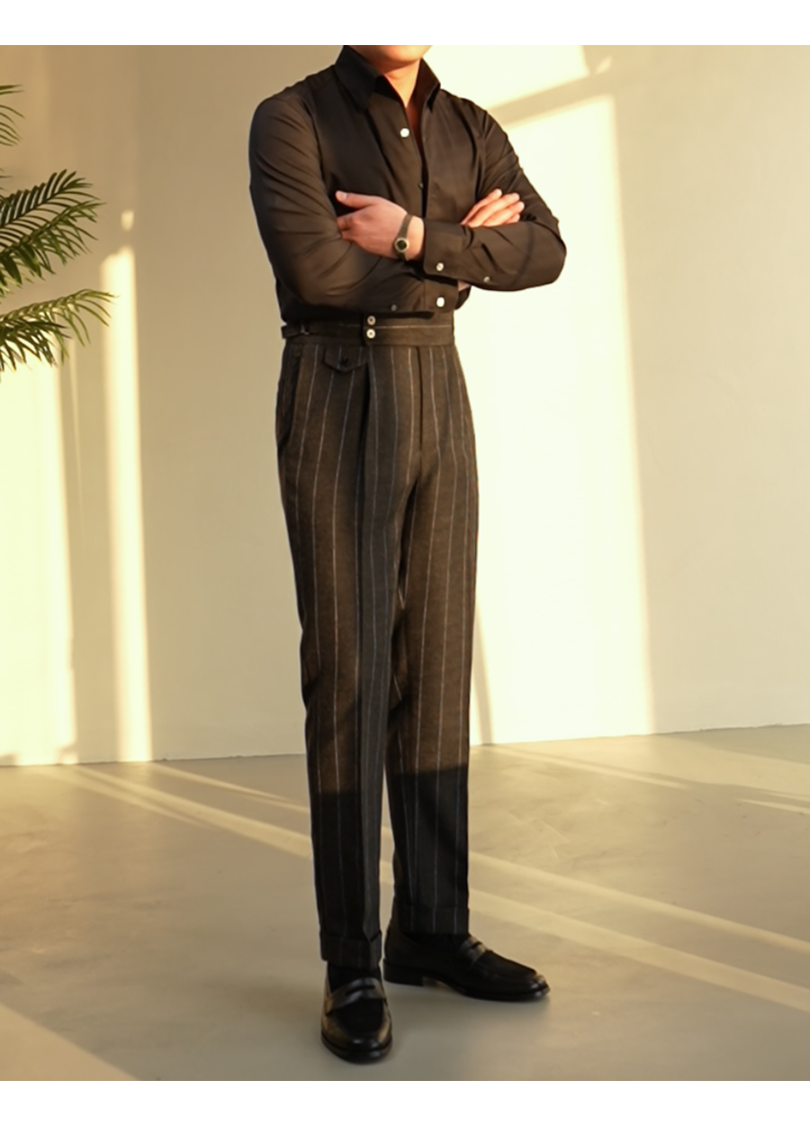 MONSEN Suitory Italian One-Piece Collar Shirt in Performance Blend product image