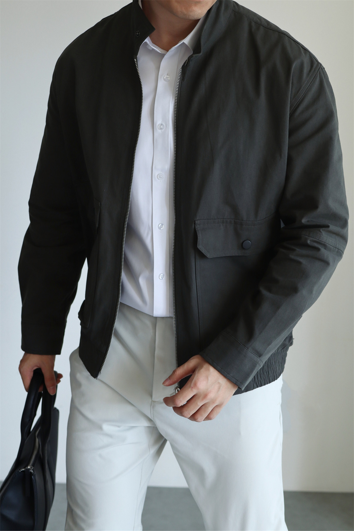 MONSEN Suitory G9 Harrington Washed Cotton Jacket product image