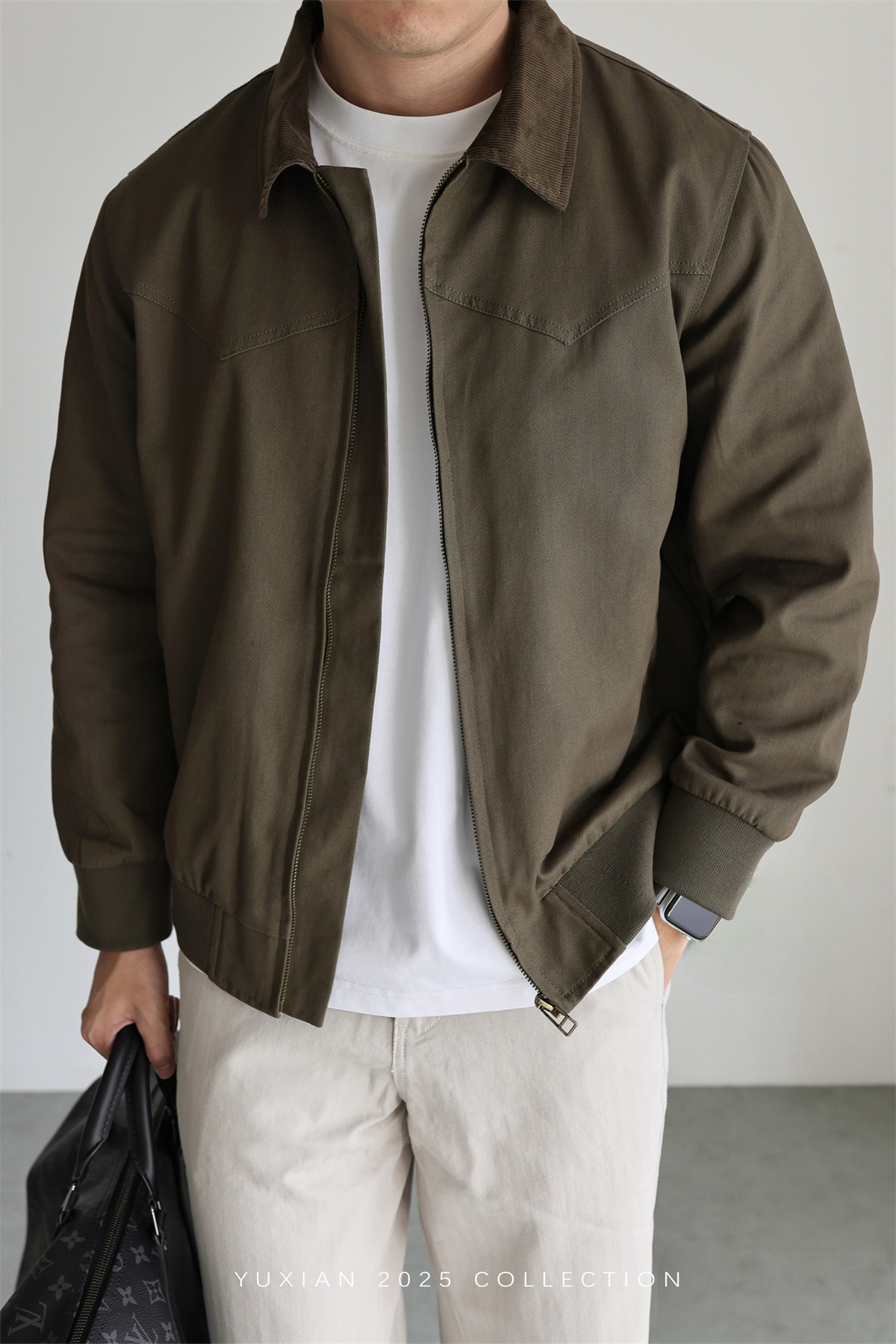 MONSEN Suitory Washed Cotton Twill Jacket product image