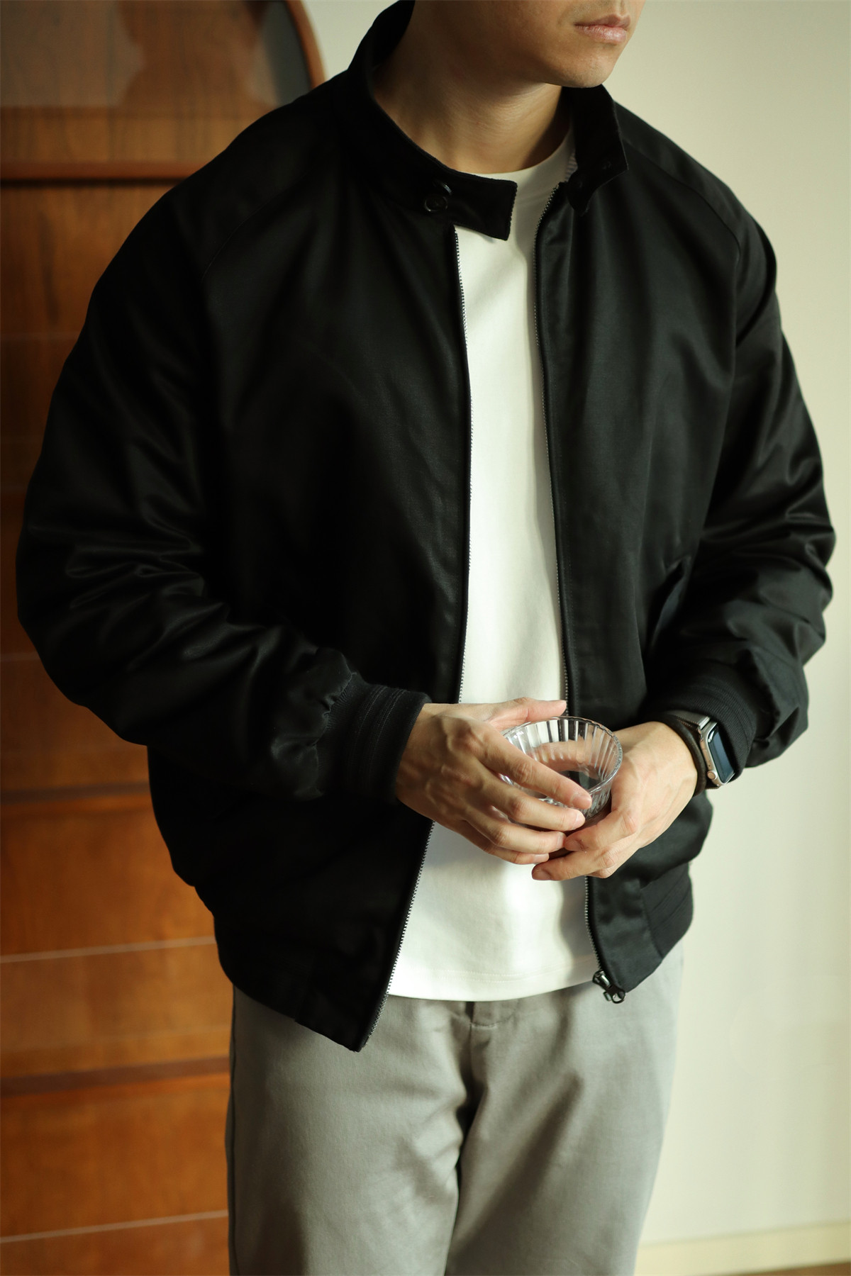 MONSEN Suitory Classic Harrington Outerwear Jacket in Cotton product image