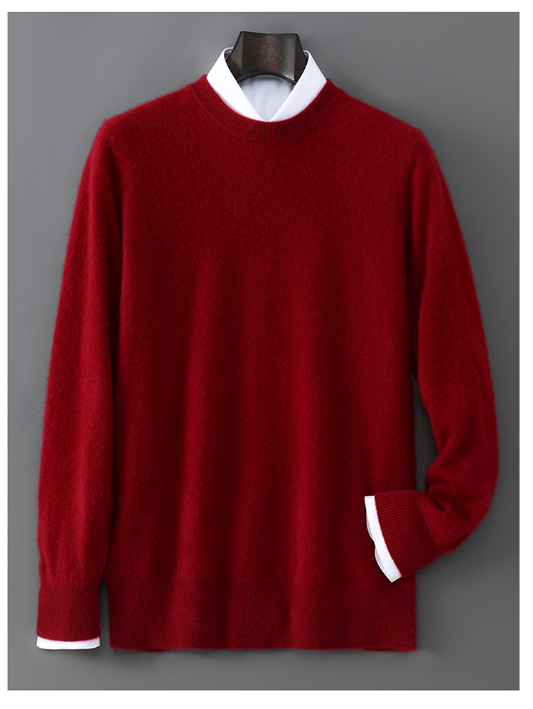 100% Wool Crewneck Sweater