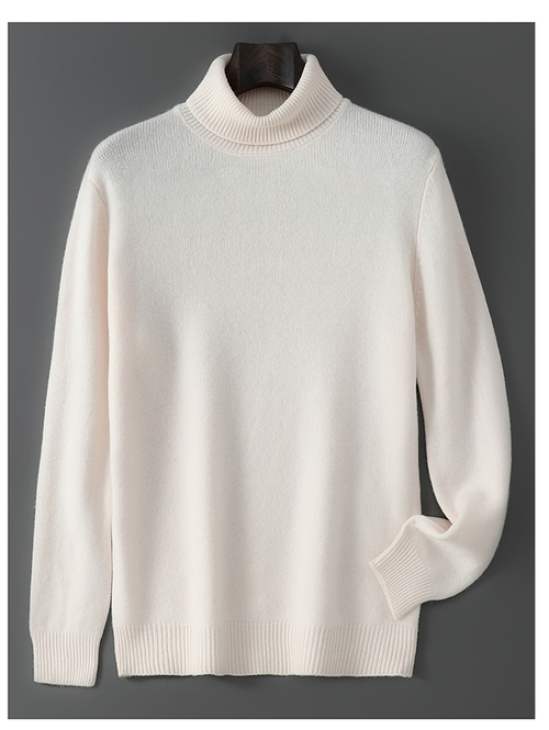100% Wool Turtleneck Sweater 2