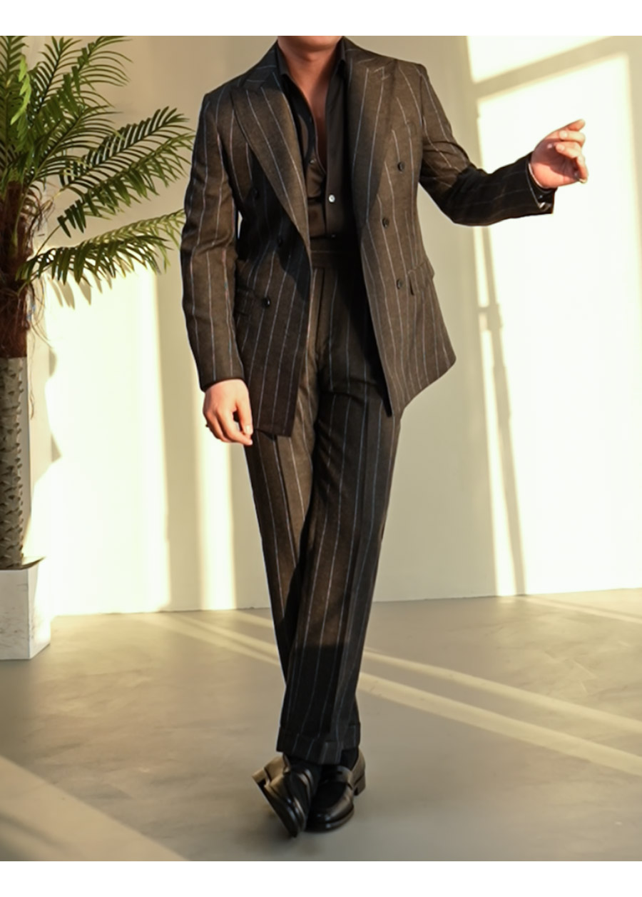 MONSEN Suitory Italian One-Piece Collar Shirt in Performance Blend product image