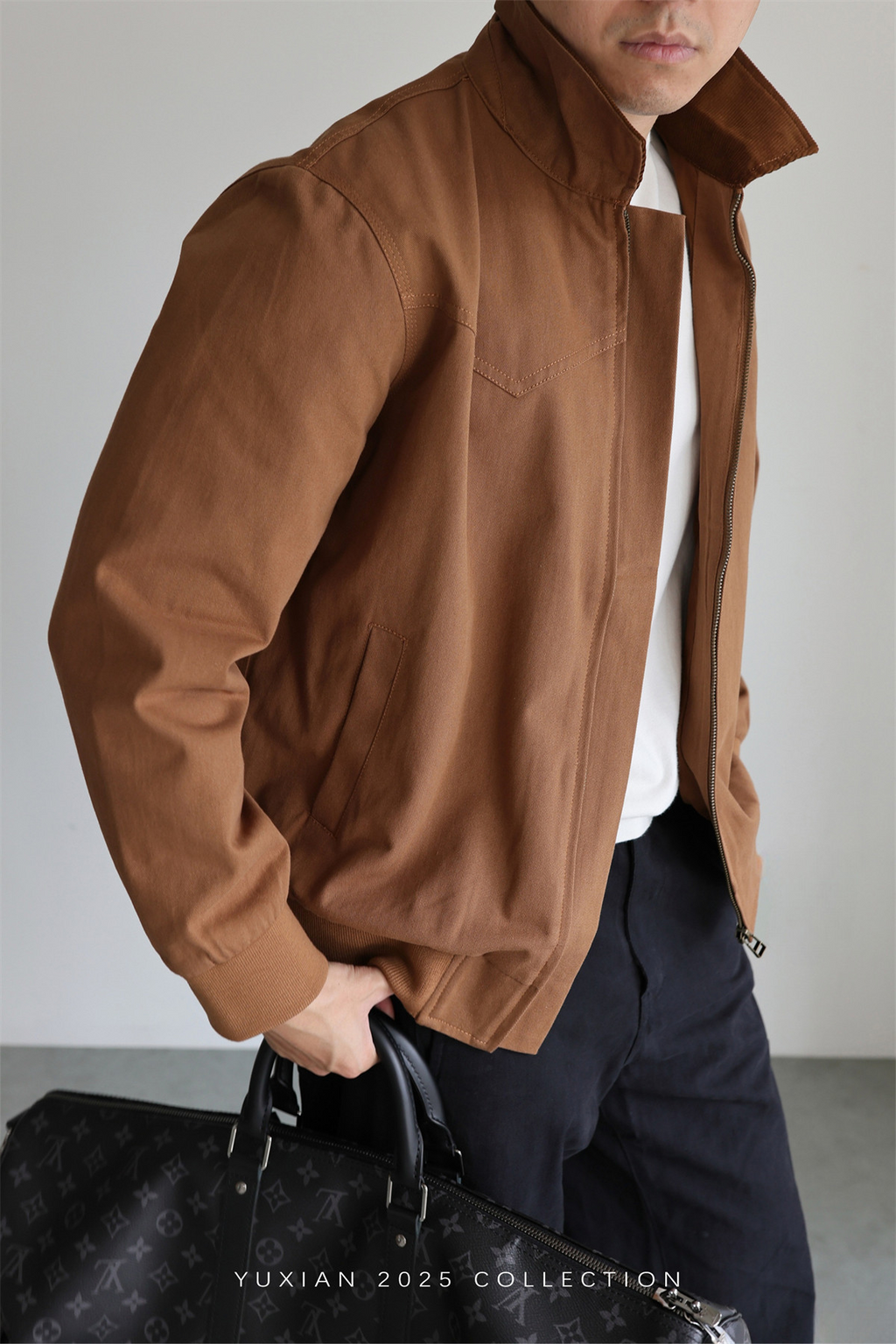 MONSEN Suitory Washed Cotton Twill Jacket product image