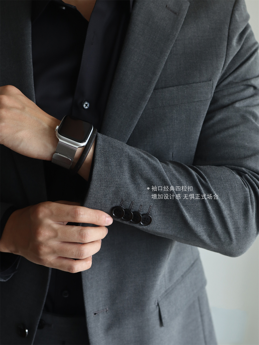 MONSEN Suitory Wrinkle-Free, Non-Iron BLAZER in Performance Blend product image