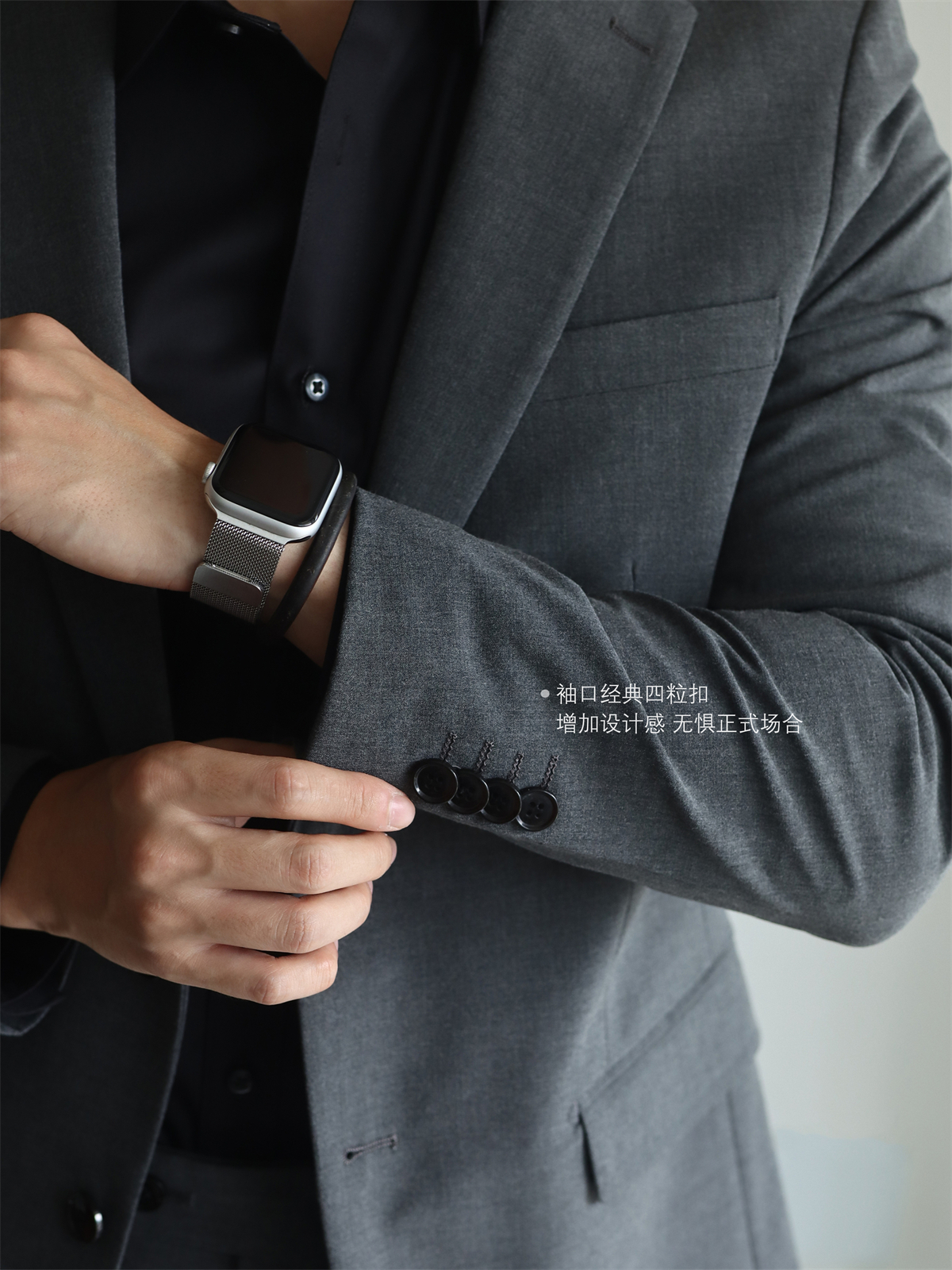 MONSEN Suitory Wrinkle-Free, Non-Iron BLAZER in Performance Blend product image