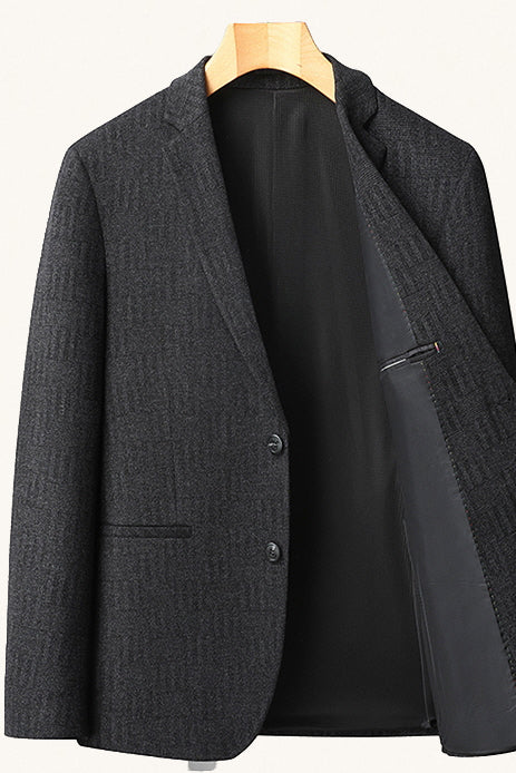 MONSEN Suitory Smart Polish, Business-Casual Blazer 1 in Denim product image