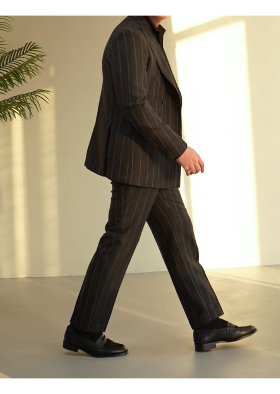 MONSEN Suitory Italian One-Piece Collar Shirt in Performance Blend product image