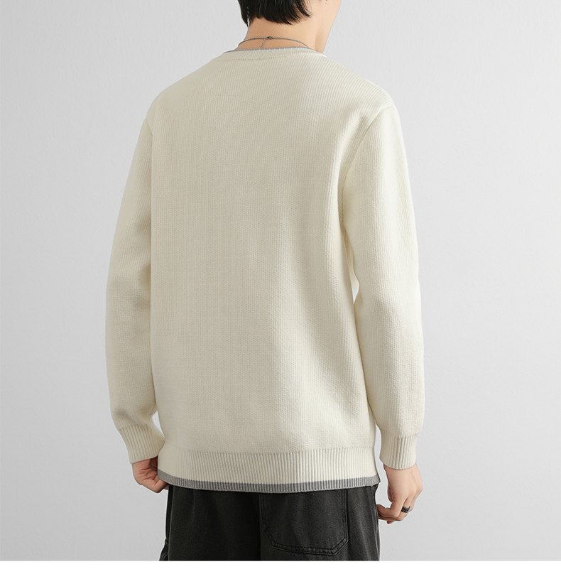 Lightweight Wool Crewneck Sweater