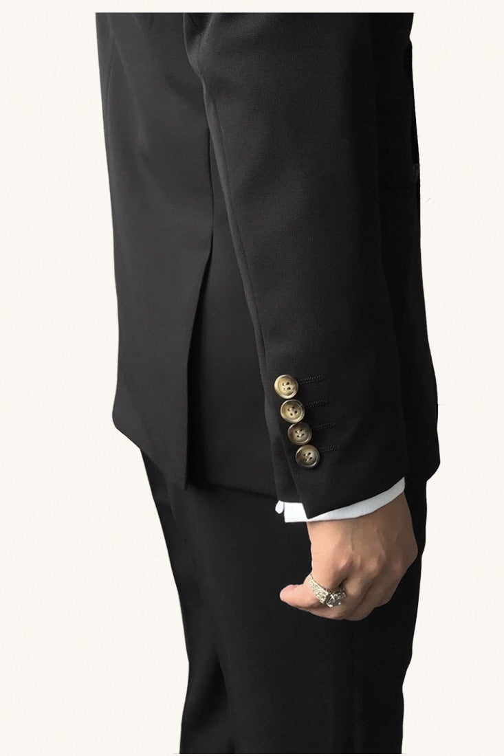 MONSEN Suitory Neapolitan Slim Suit (Single-Breasted) in Performance Blend product image