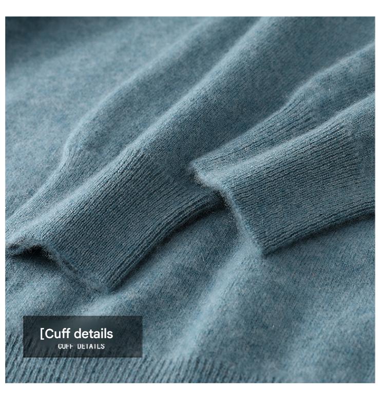 100% Wool V-Neck Sweater