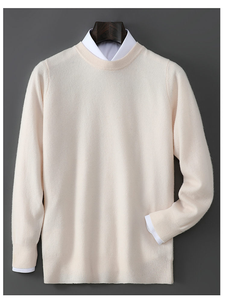100% Wool Crewneck Sweater