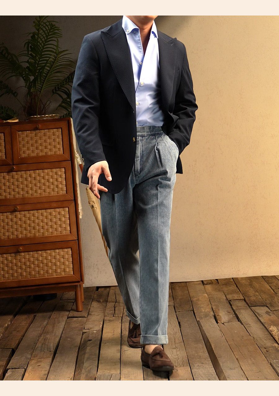 MONSEN Suitory Non-Iron One-Piece Collar Shirt in Performance Blend product image
