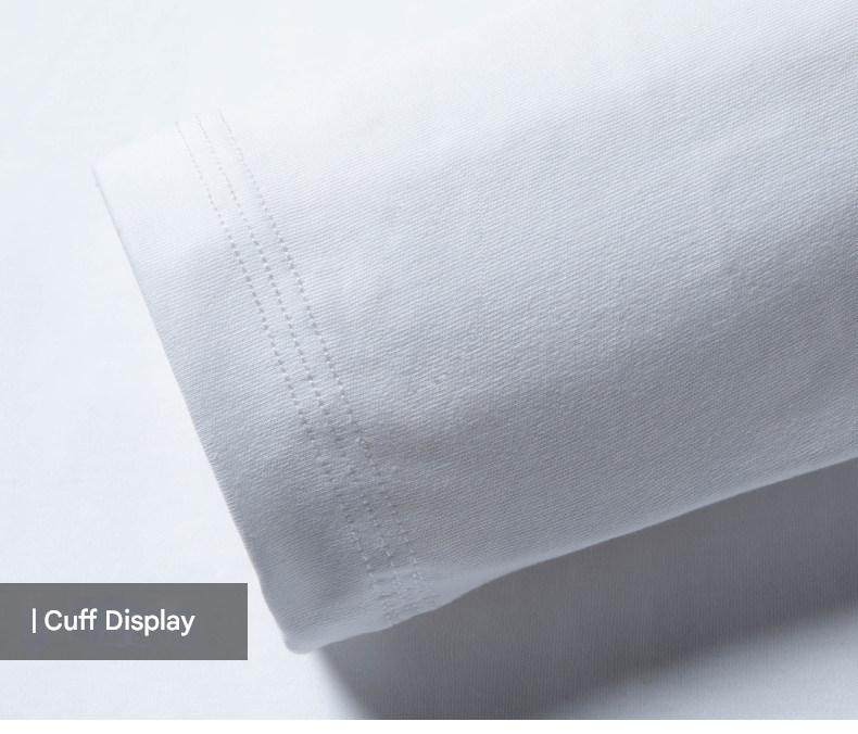 MONSEN Suitory Mid-Neck Long Sleeve T-Shirt in Cotton product image