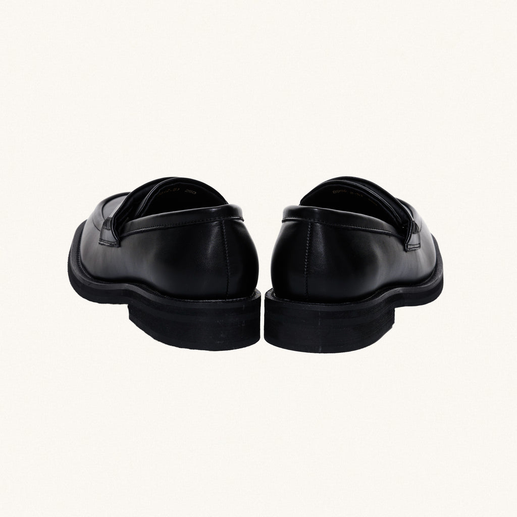 MONSEN Suitory Square-Toe Slip-On Loafers in Leather product image