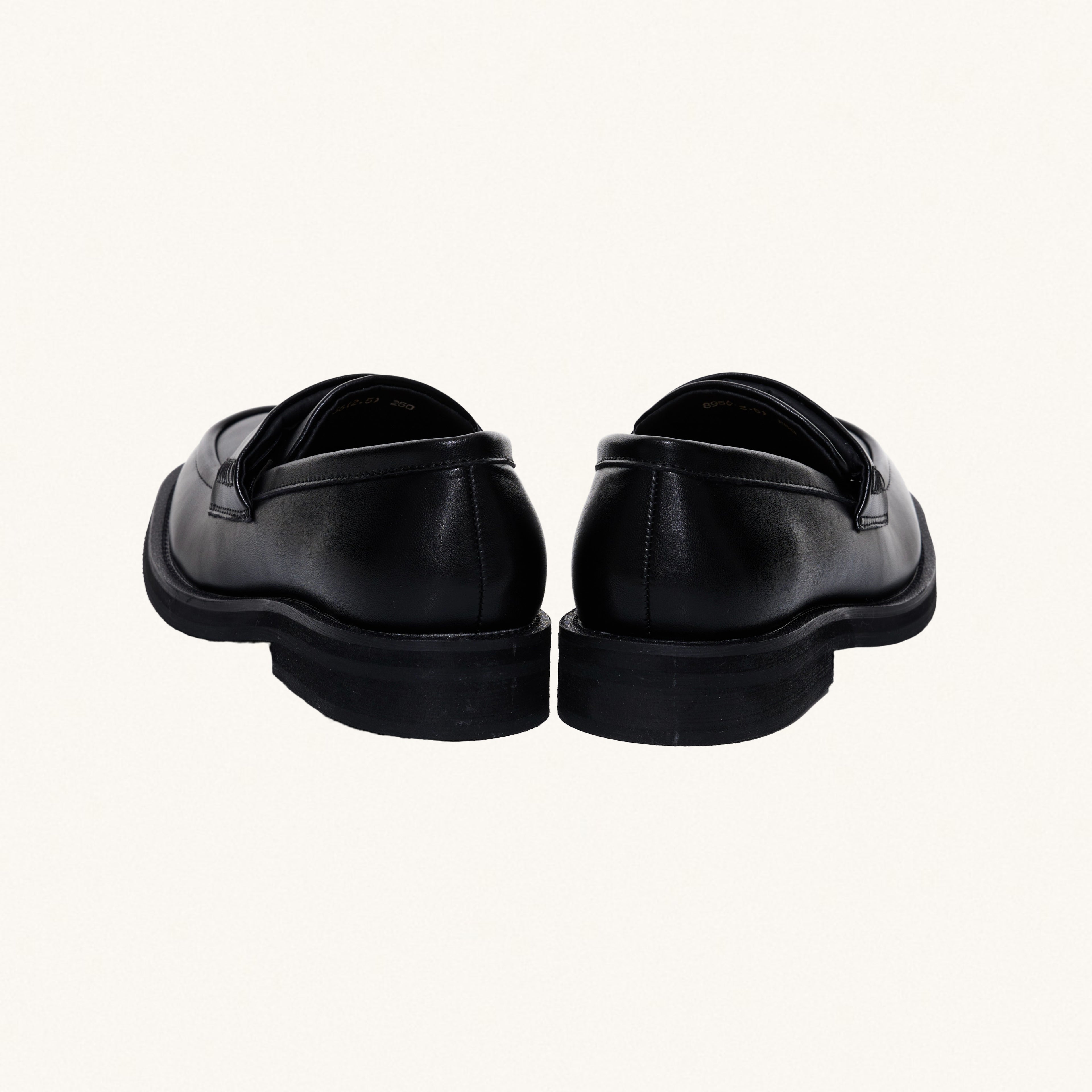MONSEN Suitory Square-Toe Slip-On Loafers in Leather product image