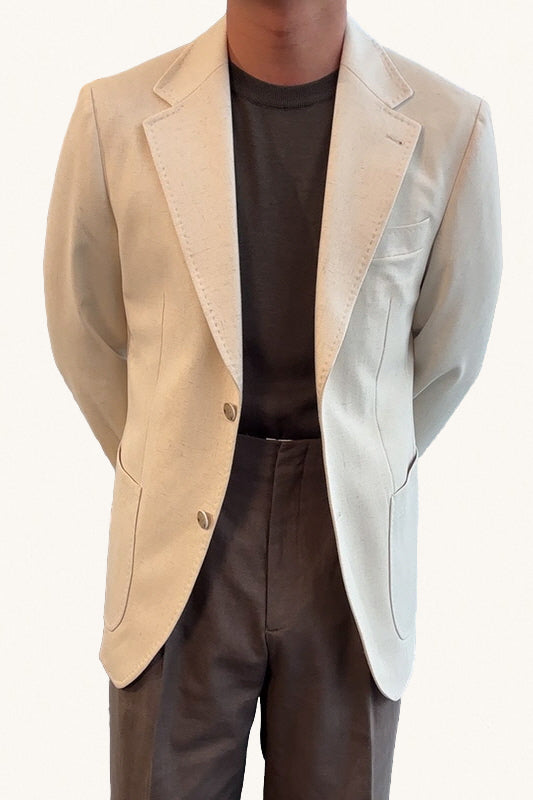 MONSEN Suitory SB, Slim 100% Linen Blazer product image